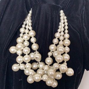 Faux Pearl Necklace
